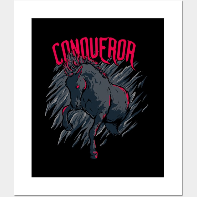 Conqueror Wall Art by Rhunno